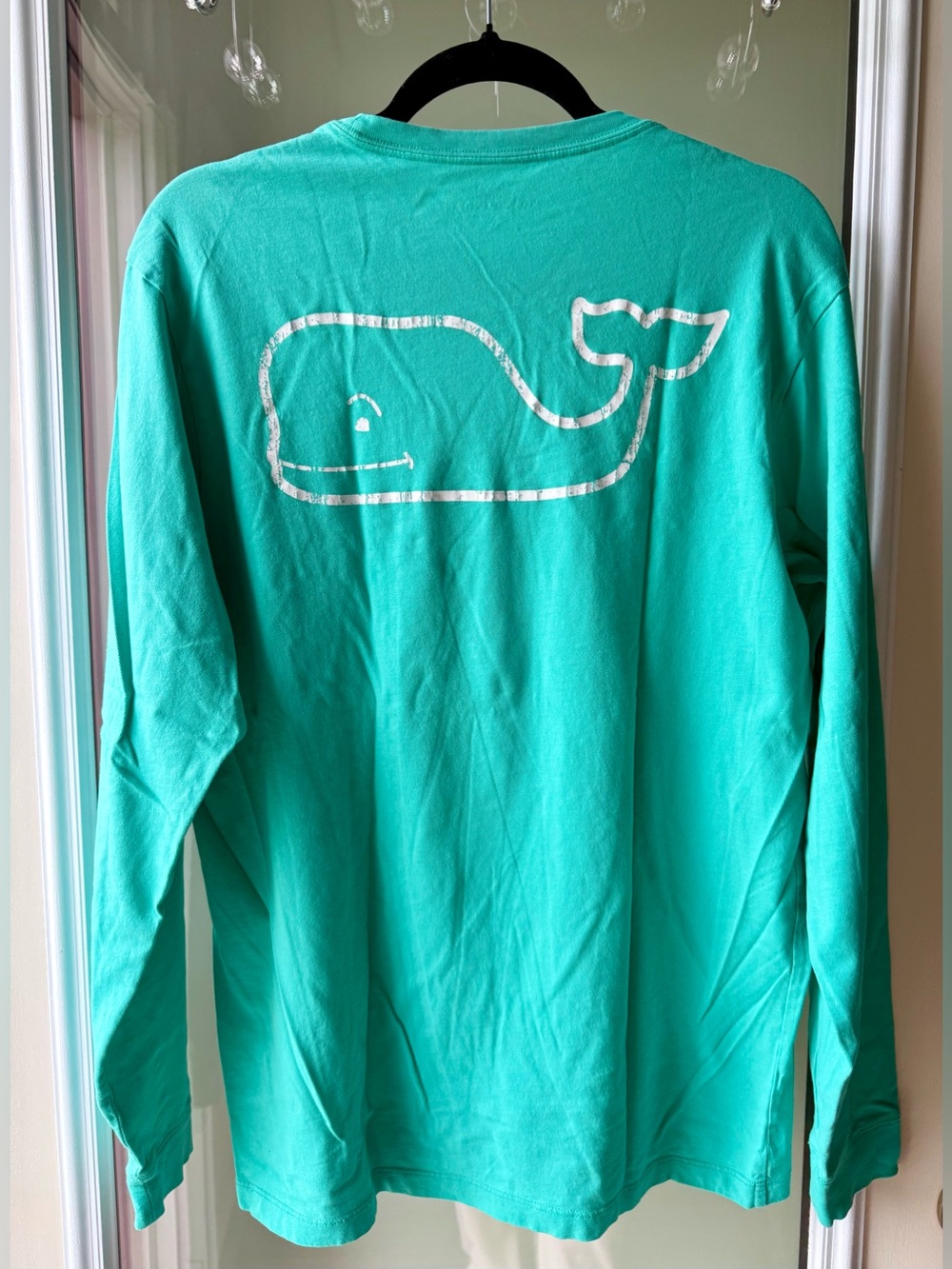 Vineyard Vines Unisex Long-Sleeve Pocket Tee - Teal
